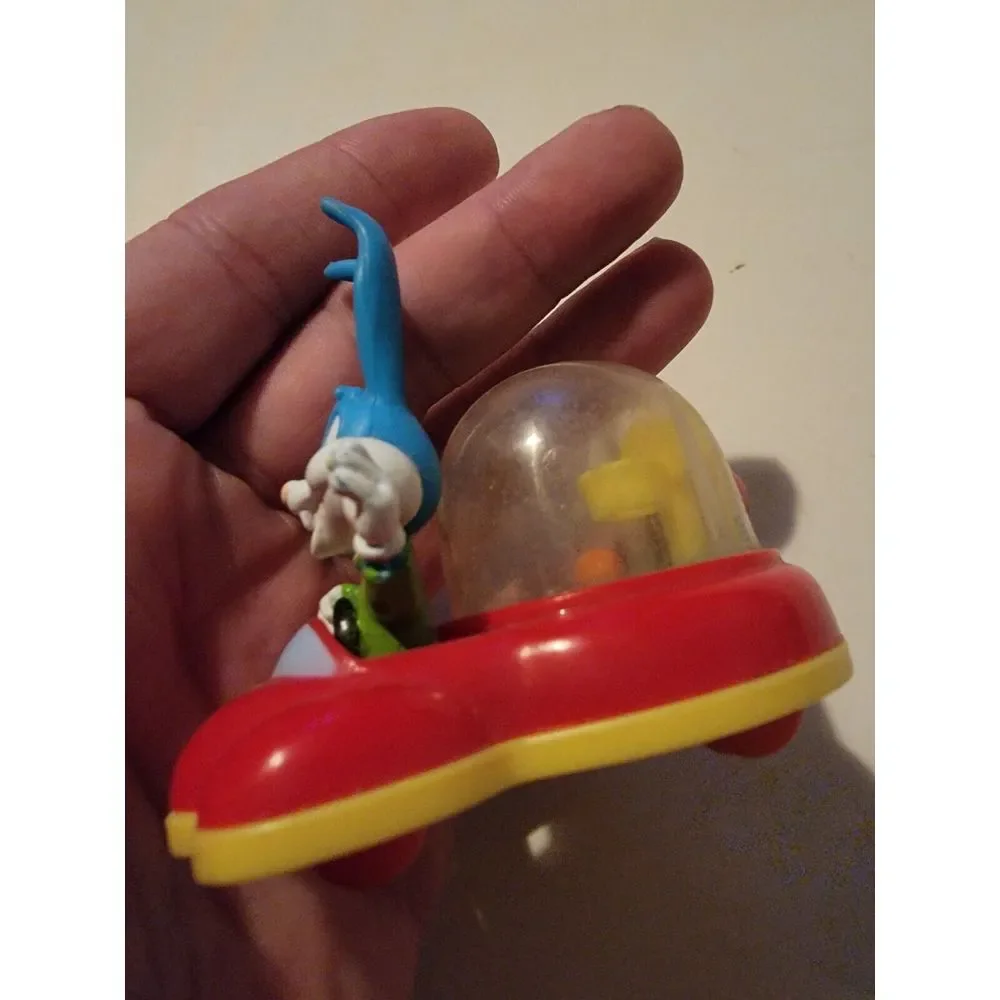 Vintage 1992 Warner Brothers Looney Tunes Bugs Bunny Car Basketball 3